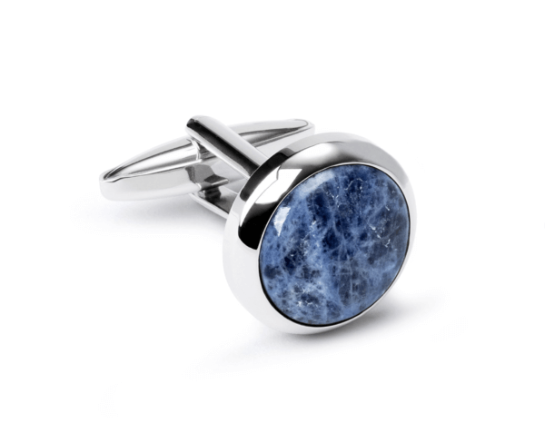 Manschettenknöpfe "Sodalith Blau"